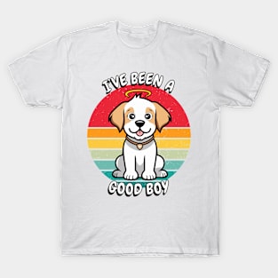 Cute Happy Dog is a Good Boy T-Shirt